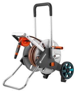 

Тележка для шланга GARDENA CleverRoll M серый/черный шланг 30м (18547-40.000.00)