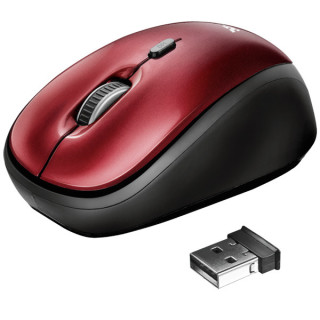 

Компьютерная мышь Trust Yvi Wireless Mouse red (19522)