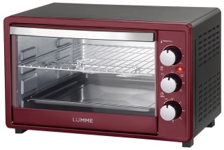 

Мини-печь Lumme LU-1710 бордовый гранат