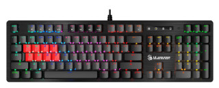 

Клавиатура A4Tech Bloody B820R Dual Color USB черный/серый