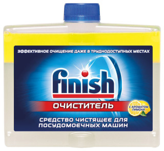 Средство для ухода за техникой Finish Очиститель для ПММ с ароматом лимона 250мл (3077805)