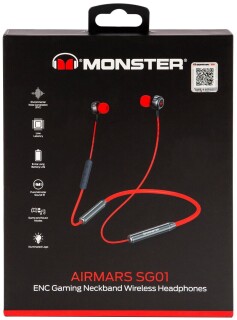 

Наушники Redline Monster Airmars SG01 красный