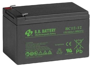 

Батарея для ИБП BB BC 12-12 (12В 12Ач)