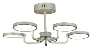 

Люстра Hiper Ring H820-2 белый/серебристый