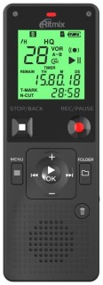 Диктофон Ritmix RR-820 4Gb черный