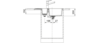 

Кухонная мойка Franke S2D 651-78 оникс (143.0628.381)