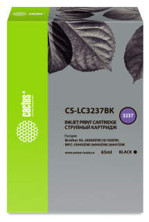 

Расходный материал для печати Cactus CS-LC3237BK черный