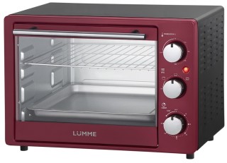 

Мини-печь Lumme LU-1708 бордовый гранат