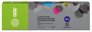 

Картридж Cactus CS-EPT01C300 T01C3 пурпурный (68мл) (Картридж)