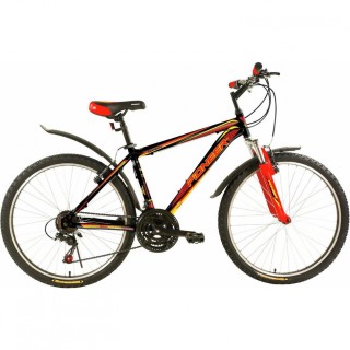 

Велосипед взрослый Pioneer COWBOY 26/16 black-red-yellow