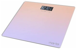 

Напольные весы Marta MT-SC1691 оранжево-лиловый