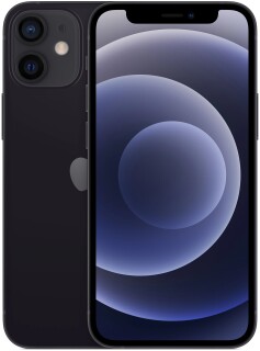 

Телефон Apple iPhone 12 mini 64Gb черный (MGDX3ZP/A)