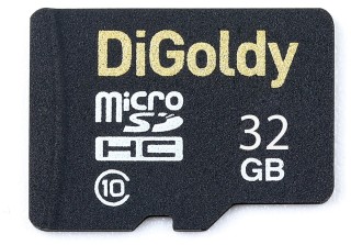 

Карта памяти Digoldy microSDHC 32GB Class10