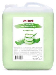 

Жидкое мыло Unicare Алоэ вера ПЭТ, 5л