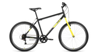 

Велосипед взрослый Altair MTB HT 26 1.0 черный/желтый (RBK22AL26104)