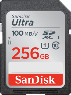 

Карта памяти Sandisk SDXC 256GB UHS-I SDSDUNR-256G-GN3IN