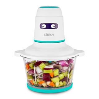 

Измельчитель Kitfort KT-3050-3 бело-бирюзовый
