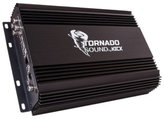 Автомобильный усилитель Kicx Tornado Sound 800.1 черный от Imperiatechno