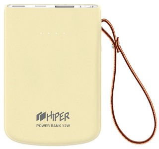 

Внешний аккумулятор Hiper Travel5k Lemon