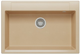 

Кухонная мойка Polygran ARGO-760 Бежевый (N27)