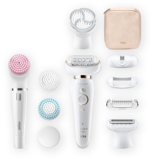 

Эпилятор Braun SES 9100 3D +Прибор д/отшелушения+чехол