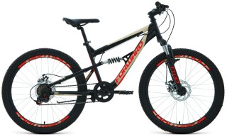 

Велосипед для подростков Forward RAPTOR 24 2.0 D черный/красный (RBK22FW24770)