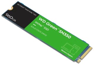 

SSD накопитель Western Digital Green SN350 NVMe 960ГБ M2.2280 (WDS960G2G0C)