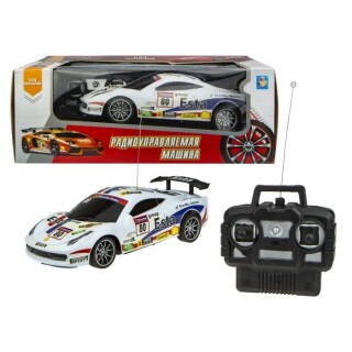 

Игрушка на радиоуправлении 1 TOY Спортавто белая (Т13838)