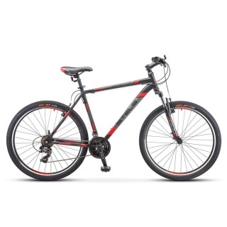 

Велосипед взрослый STELS Navigator-700 V 27.5 V020 Чёрный/красный (LU093447*LU082738*21)