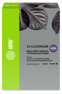 

Расходный материал для печати Cactus CS-LC3239XLBK черный