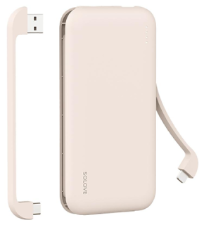 

Внешний аккумулятор Xiaomi SOLOVE W7 Beige