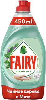 

Средство для мытья посуды Fairy 0.45л чайное дерево