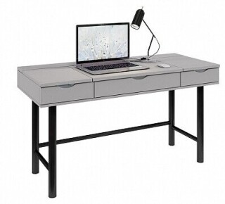 

Стол Polini Kids Mirum 1400 серый (3кор)