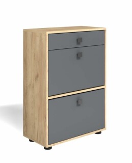 

Обувница Бител МЛ-7 Дуб Золотой Крафт/Серый графит