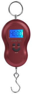 

Кухонные весы Marta MT-1638 бордовый гранат
