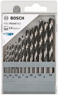 

Набор сверл Bosch PointTeQ 13шт (2608577349)