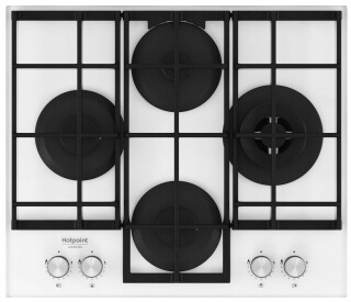 

Газовая варочная панель Hotpoint-Ariston HAGS 62F/WH