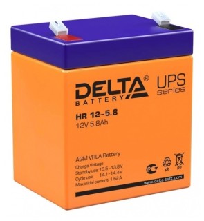 

Батарея для ИБП DELTA HR 12-5.8 12В 5.8Ач