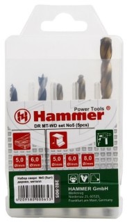 Набор сверл Hammer Flex 202-905 DR No5 от Imperiatechno
