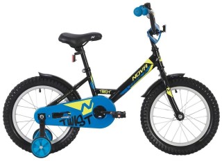 

Велосипед для малышей NOVATRACK 18 TWIST черный (181TWIST.BK20)