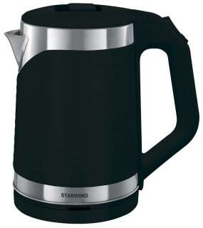 

Чайник Starwind SKS2052 черный и серебристый
