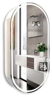 

Шкаф с зеркалом Silver Mirrors Soho 500х1000 (LED-00002515)