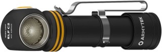 

Фонарь портативный Armytek Elf C2 Micro-USB черный/желтый (F05102W)