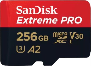 

Карта памяти Sandisk Extreme Pro microSDXC UHS-I U3 256ГБ (SDSQXCD-256G) +SD адаптер