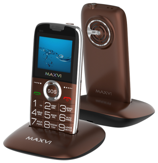

Телефон Maxvi B10 chocolate