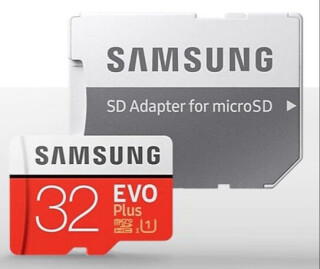 

Карта памяти Samsung microSDHC 32Gb Class 10 EVO Plus (MB-MC32GA/APC) +адаптер