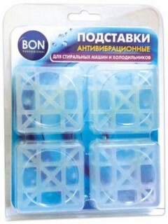 

Аксессуар для стиральных машин BON BN-610-1 Амортизирующие подставки