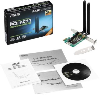 

WiFi Адаптер ASUS PCE-AC51