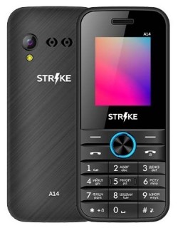 

Телефон Strike A14 BLACK+BLUE