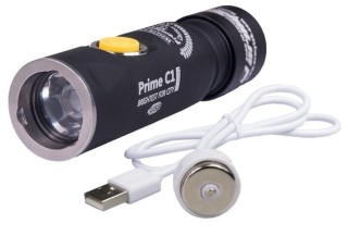 

Фонарь ручной Armytek Prime C1 Magnet USB XP-L черный/белый (F05601SW)